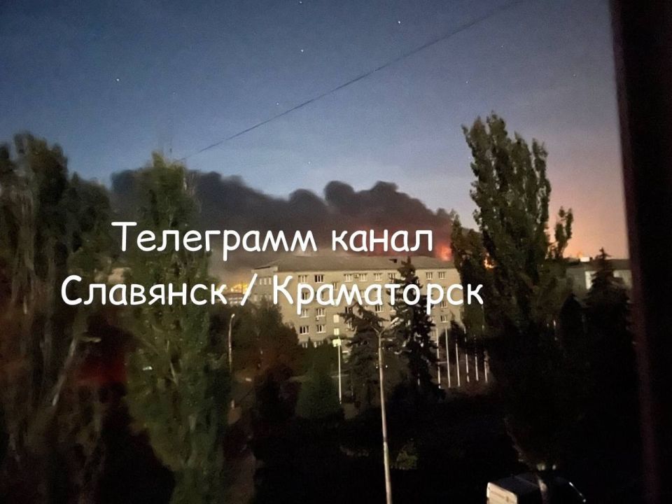 Фото последствия ракетного удара баллистикой по Краматорску