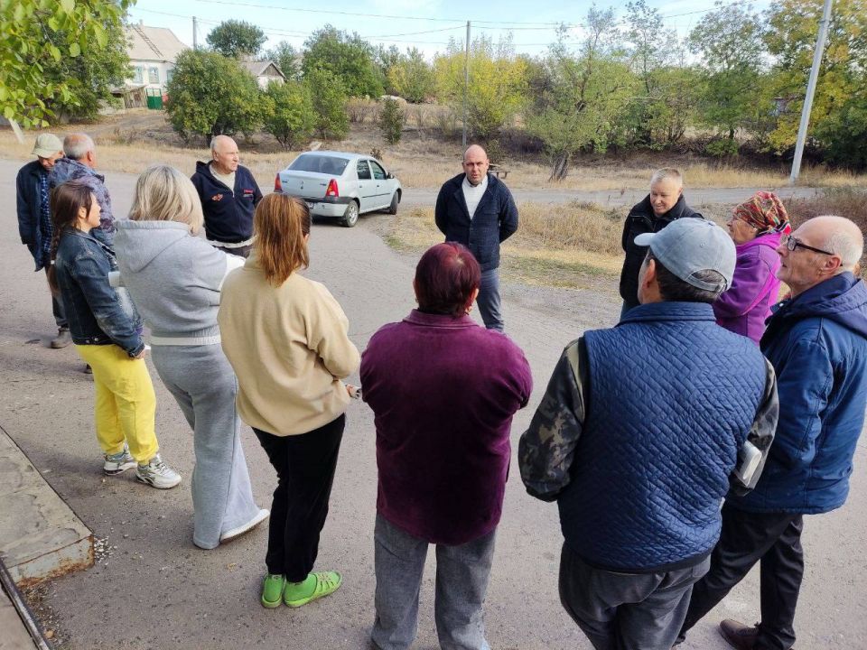 Сегодня, 03 октября, состоялась встреча с жителями улицы Донецкая