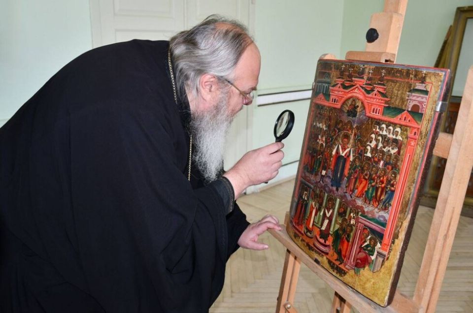 Донецкая епархия и музей «Исаакиевский собор» запустили проект по иконописи
