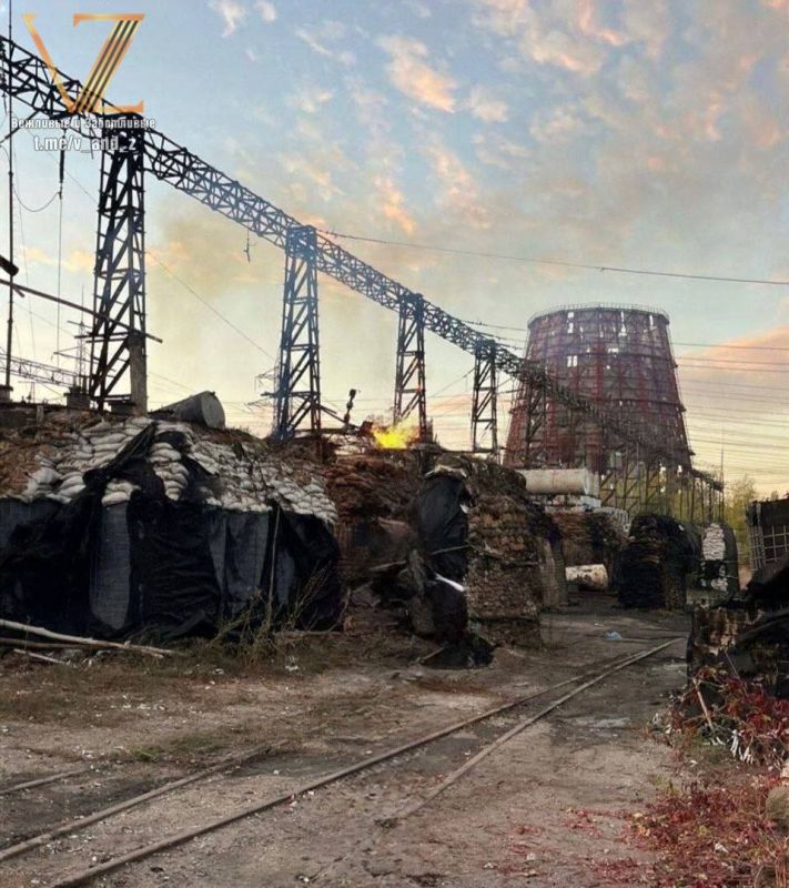 В результате удара по Краматорской ТЭЦ объект полностью прекратил работу