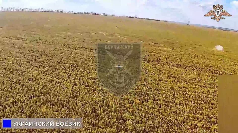 Ликвидация блиндажа, антенны связи и пехоты ВСУ