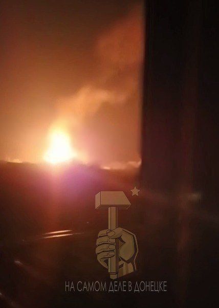 Множественные взрывы в оккупированном Славянске, БПЛА Герани поражают объекты ВСУ в районе ЖД