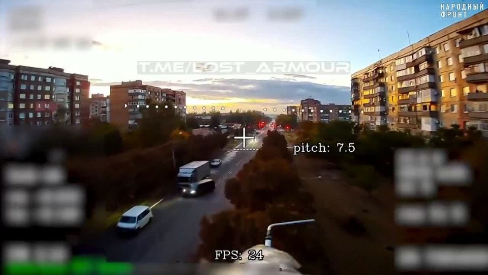 В центр Краматорска уже долетают наши FPV-дроны на оптоволокне