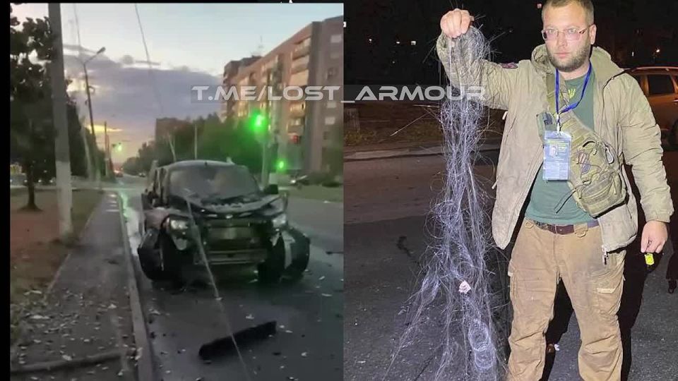 Российские оптоволоконные FPV-дроны начали долетать до Краматорска, находящегося на удалении 25 километров от лбс