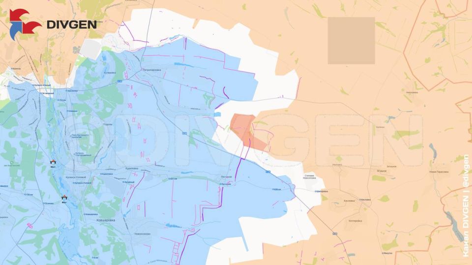 Изменения на карте за прошедшие сутки: