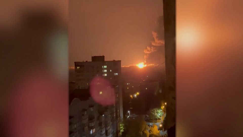 Российская армия нанесла удары по инфраструктуре, критически важной для ВСУ