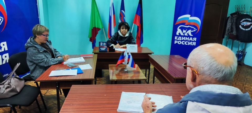 Роман Конев: Состоялся приём граждан депутатом Горловского городского совета Донецкой Народной Республики Неллей-Николаевной Якуненко