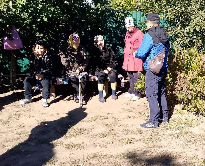 6 октября, заведующий Луганского территориального сектора Хайитбоев Бобораим Маматович провел встречу с жителями пгт Луганское