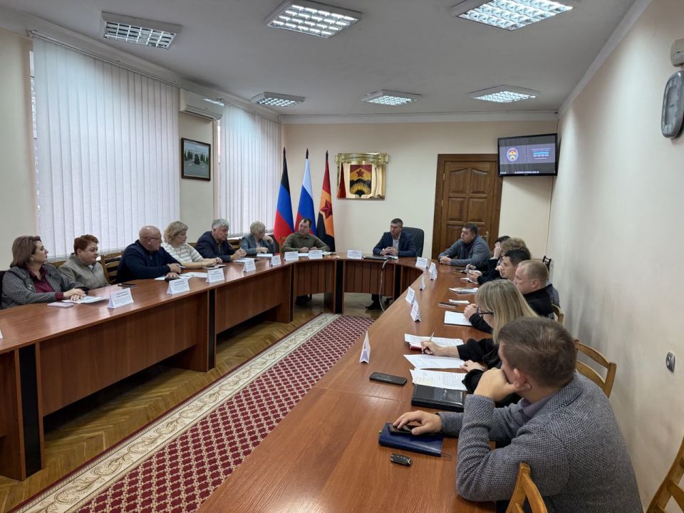 В Шахтерском округе рассмотрели вопросы здравоохранения