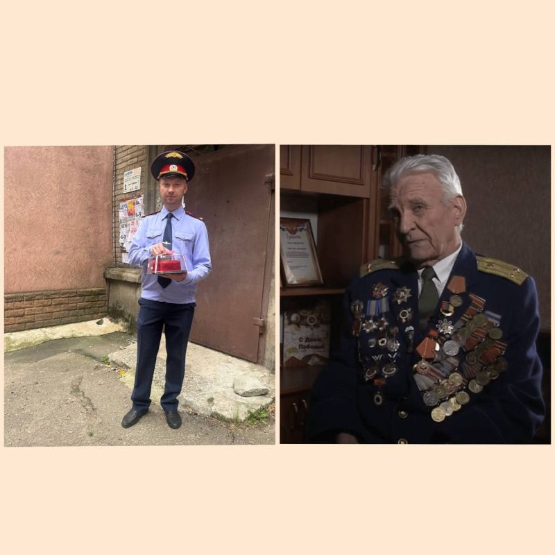 Сотрудники следственного управления СК России по Донецкой Народной Республике навестили и поздравили со 100-летием ветерана Великой Отечественной войны Райко Ивана Игнатьевича