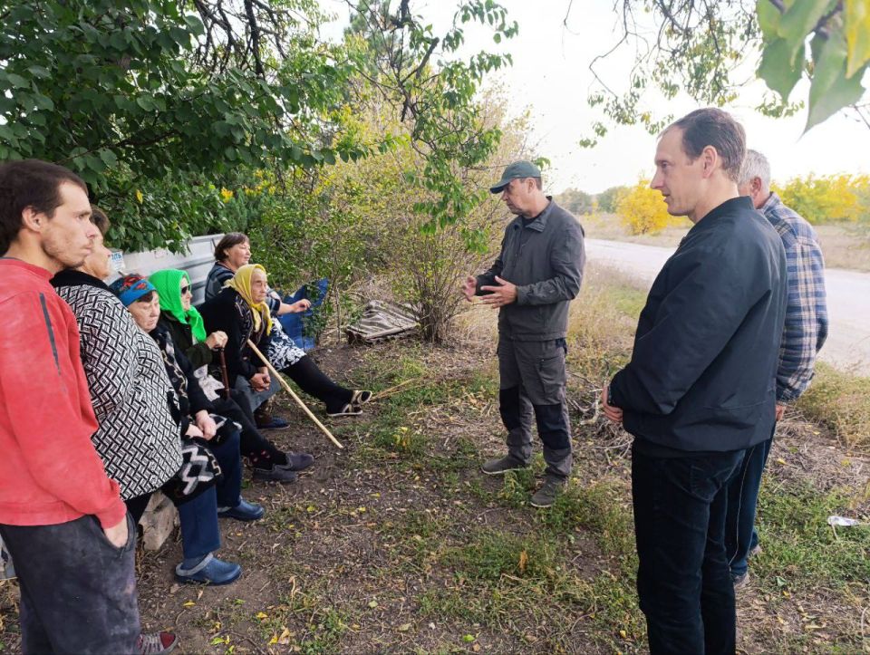 Константин Зинченко: Встретился с жителями с. Трудовое