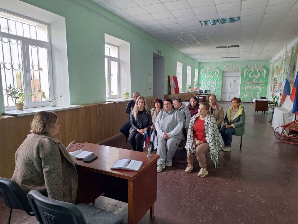 Встреча с представителями первичного отделения ВПП «Единая Россия»