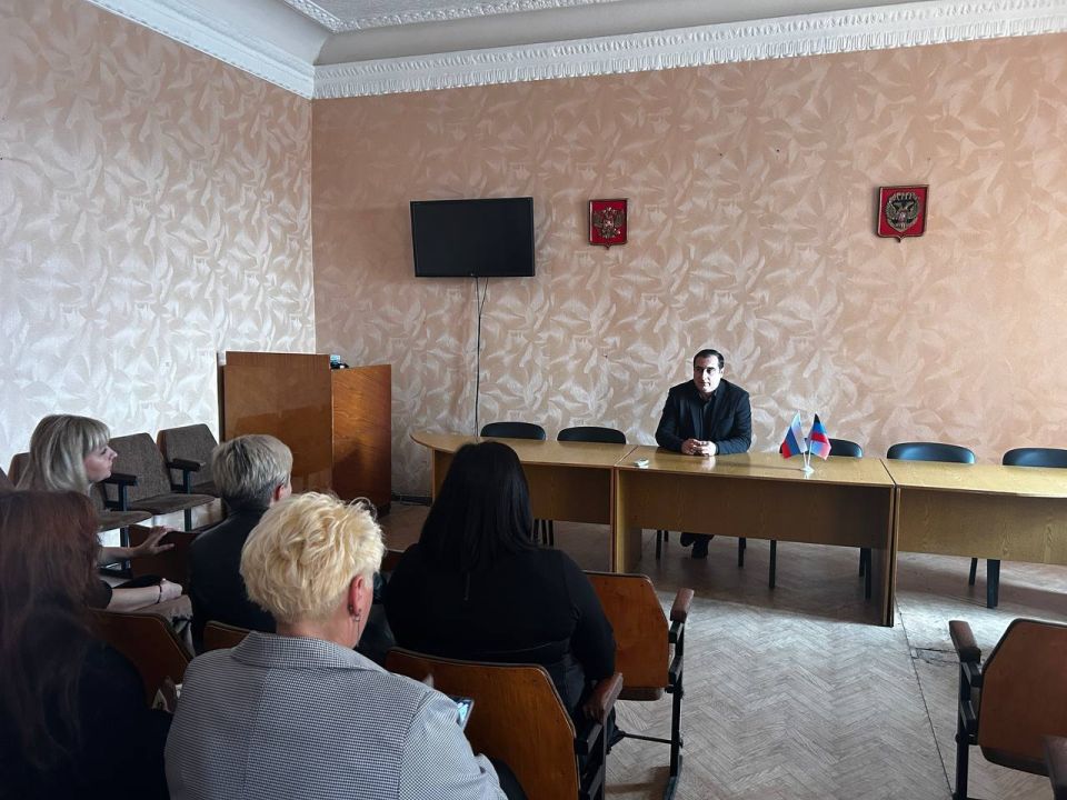 Рабочее собрание секретарей первичных организаций