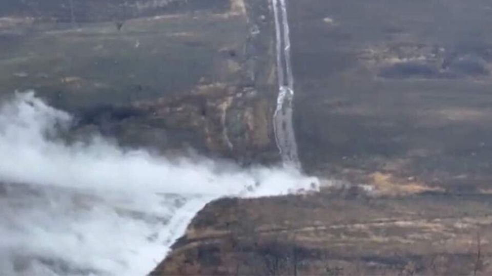 Боевики ВСУ при отступлении в ДНР взорвали аммиакопровод Тольятти – Одесса