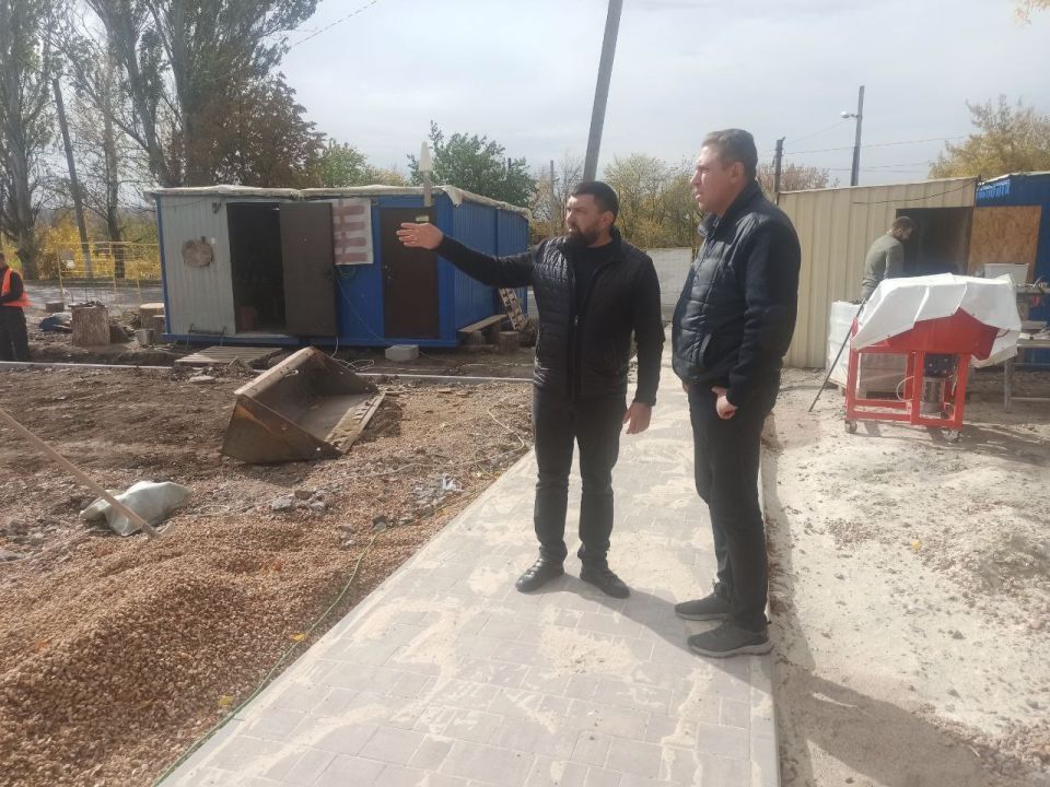 Александр Качанов: Докучаевск преображается: улица Ленина обретает новую жизнь