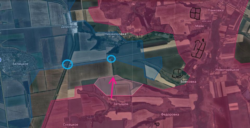 На Добропольском выступе противник пытался провести ротацию южнее Дорожного и Никаноровки, но был уничтожен, сообщает Анатолий Радов: