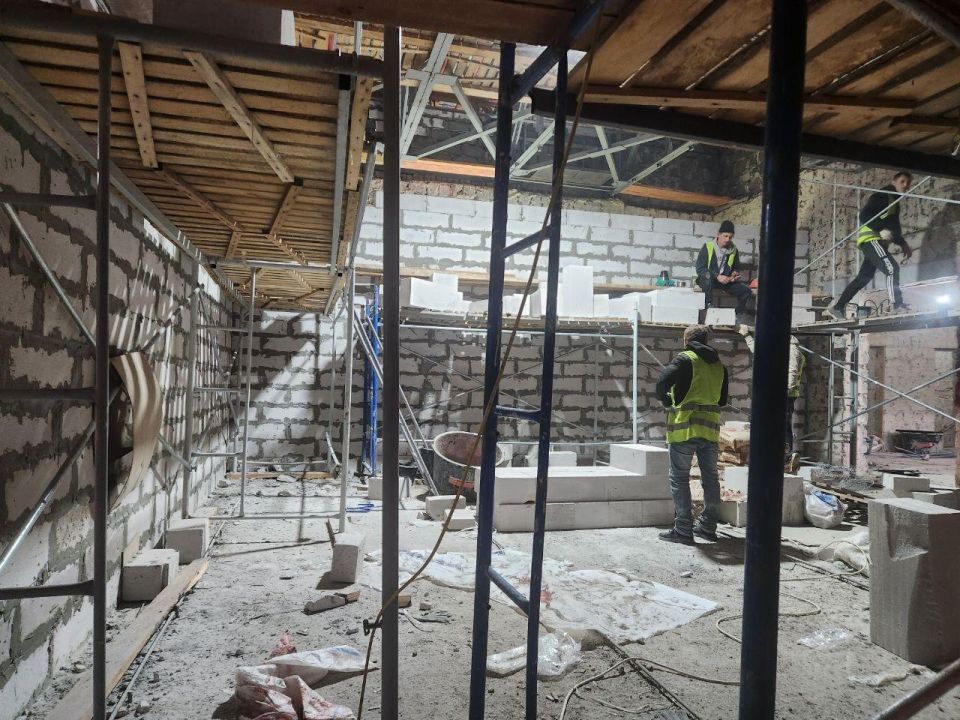 При поддержке Нижегородской области продолжается строительство филиала КУПНО в Харцызске