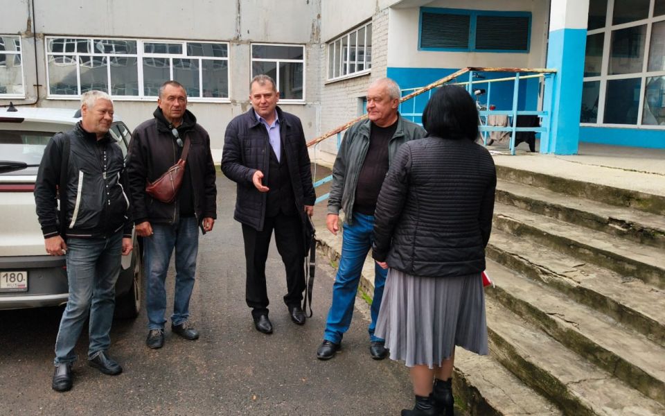 Таймураз Арсоев: В пгт. Владимировка Волновахского муниципального округа состоялась встреча с местным населением