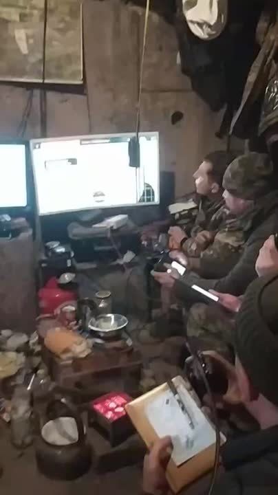 Творческая обстановка на первом Тополе, под Авдеевкой