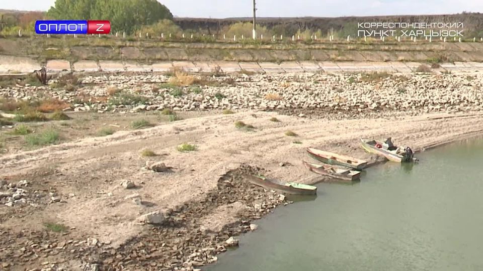 Работы на Ольховском водохранилище