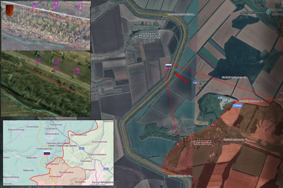 13.10.25 Артёмовск - Новомарково - канал Северский Донец - Донбасс
