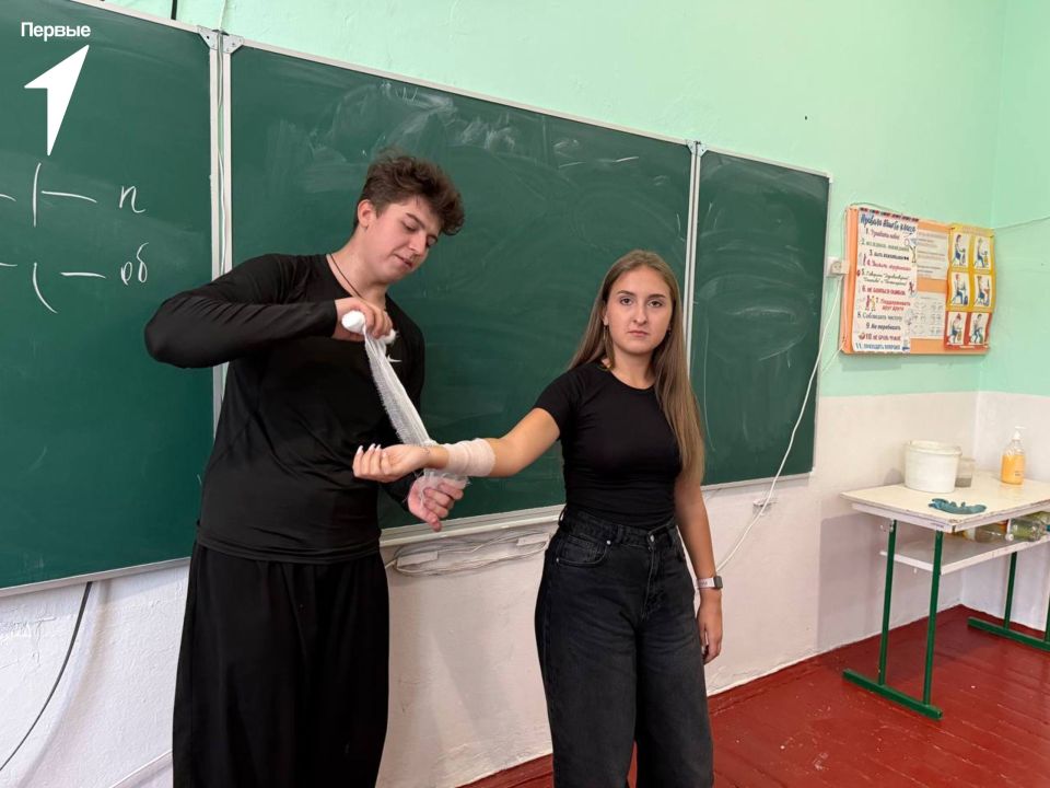 Мероприятие по первой помощи для учеников 6 классов!