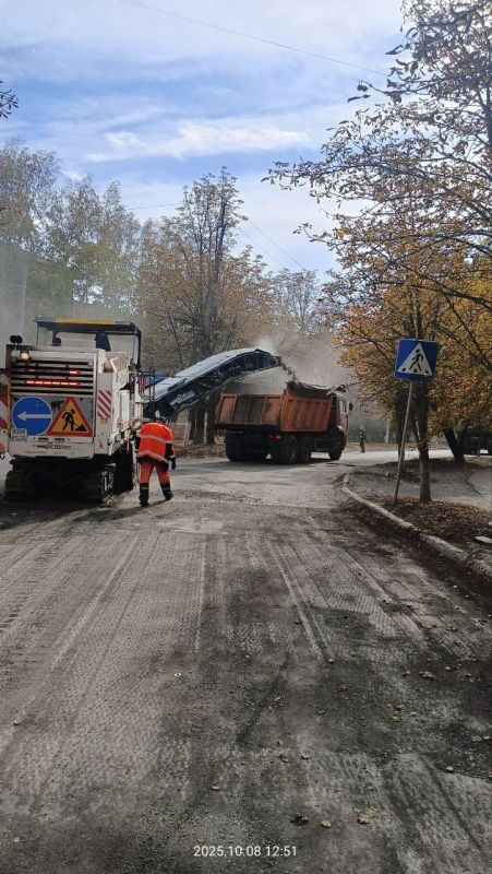 Николай Михайлов: В Комсомольском продолжаются дорожные работы