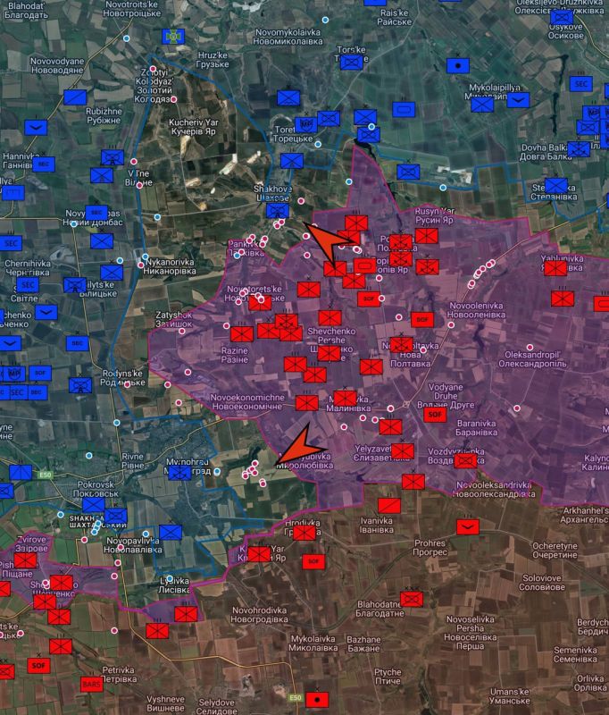 Если судить по данным украинских источников, продвижение российских подразделений в районе Доброполья замедлилось, однако ранее обозначенное «срезание выступа» там так и не состоялось, несмотря на переброску туда...