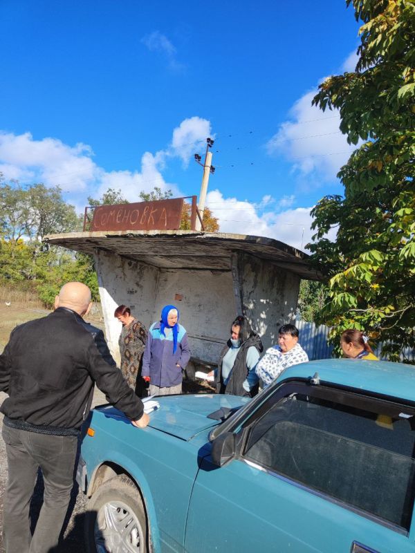 Начальник Успенского территориального отдела Сергей Шпорт провел встречу с жителями с. Семеновское