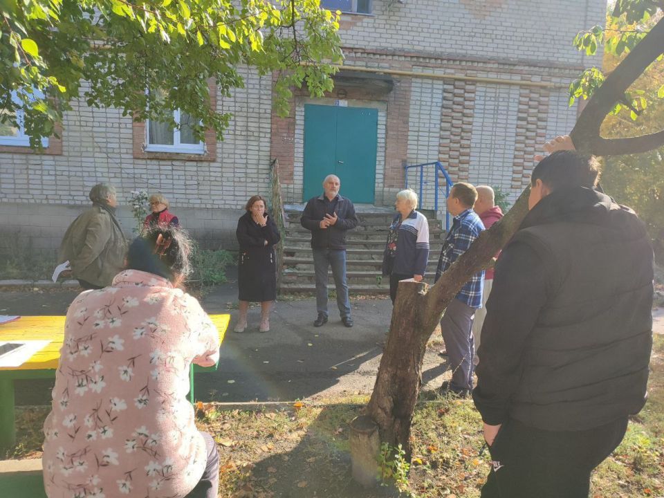 В Докучаевске продолжаются встречи с гражданами