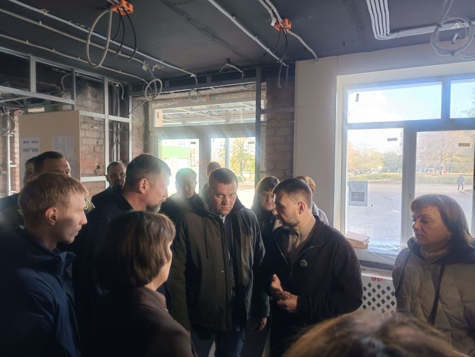 Владислав Ключаров: Глава Республики Денис Владимирович Пушилин посетил наш город