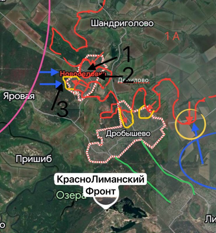 Хорошие новости с Краснолиманского направления