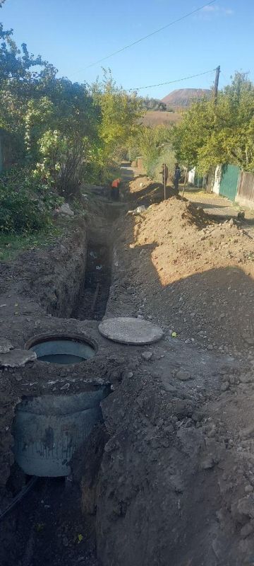 При поддержке Нижегородской области в пгт Зуевка г.о. Харцызск восстанавливают водоснабжение