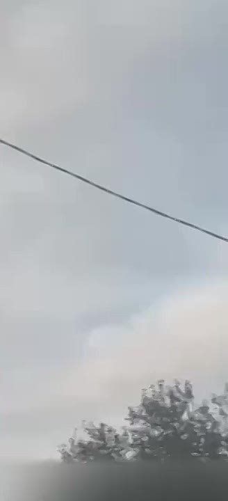 Тяжелые дроны были замечены сегодня в Дебальцево