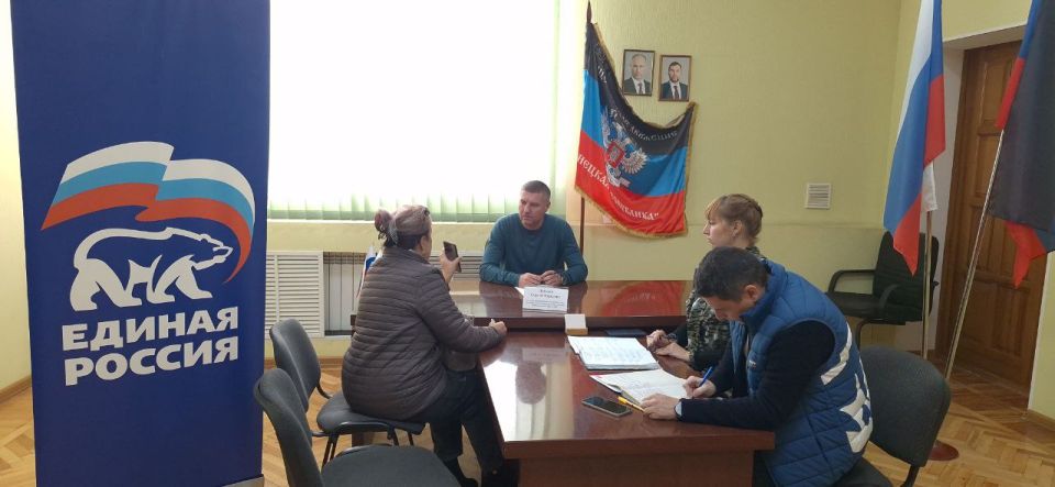 Сергей Лебедев ответил на вопросы жителей Шахтерска