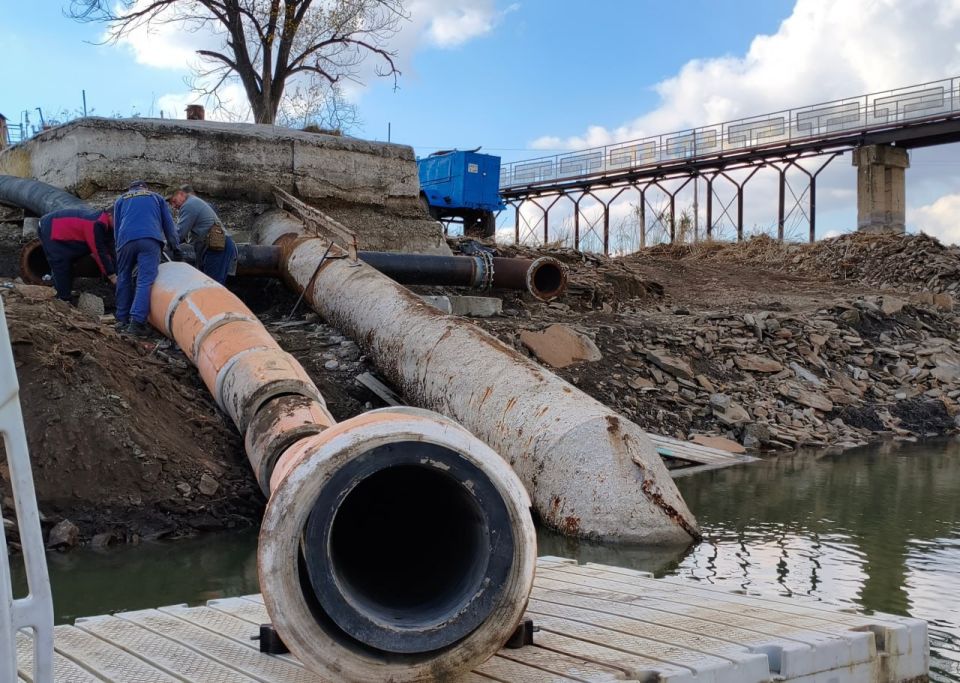 Работы на Ольховском водохранилище завершены