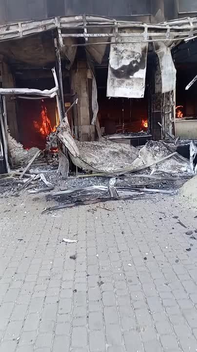 В Красном Лимане ударов ВС РФ серьезно поврежден горисполком