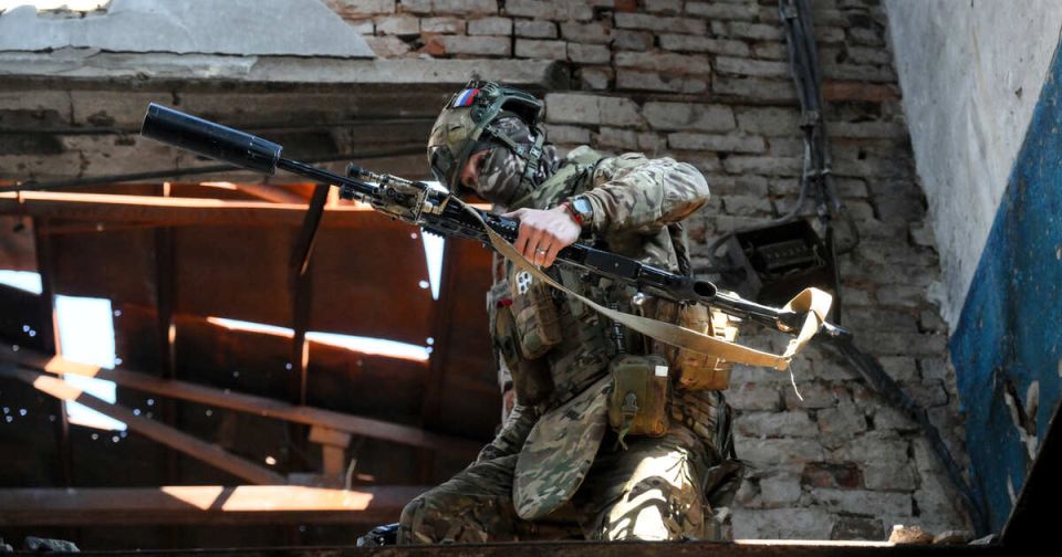 Российский снайпер спас своего сына во время освобождения Курахова