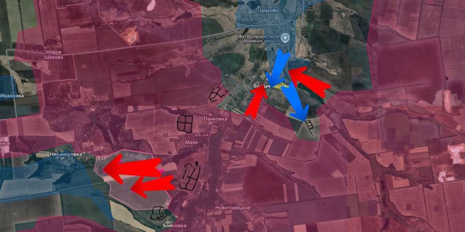 Дружковское направление. Добропольский выступ В районе Разино-Бойковки ситуация с дронами уже критическая, противник контролирует небо почти на 100%, не дают нам и шагу ступить, с каждым часом ситуация осложняется, по всей...