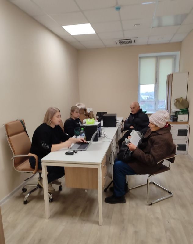 При содействии главы Волновахского муниципального округа Константина Зинченко организована работа мобильной группы ГУП ДНР «РОС» «Феникс»