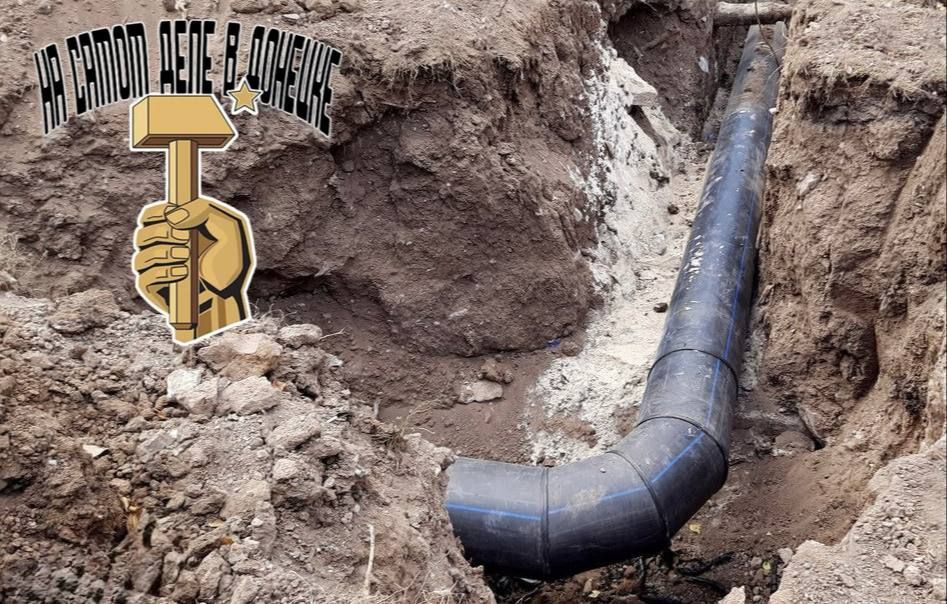 В недавно освобождённом городе Курахово наладили централизованное водоснабжение