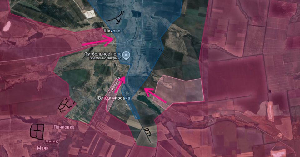На Добропольском выступе наша морская пехота продолжает давить противника южнее Шахово, сообщает Анатолий Радов:
