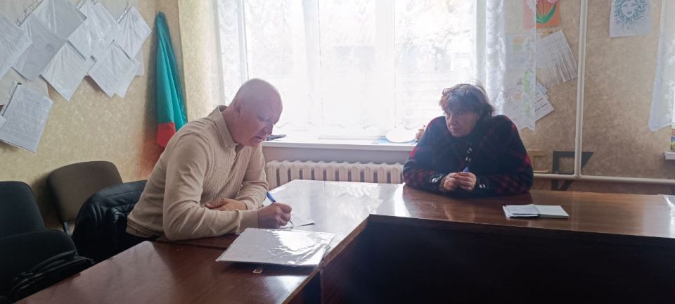 Роман Конев: Состоялся выездной приём граждан депутатом Горловского городского совета Донецкой Народной Республики первого созыва Евгением Прокоповичем