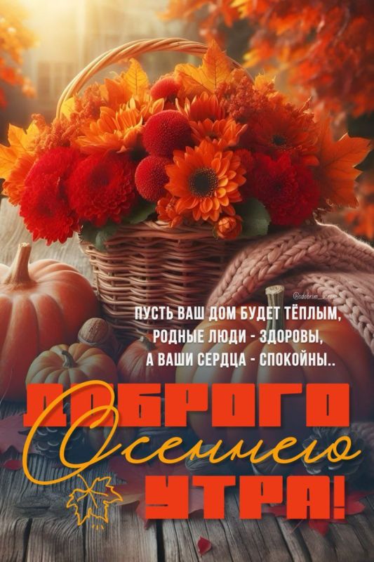 #доброе_утро