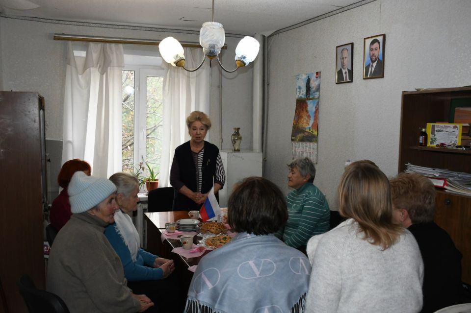 Вера Воловод провела встречу с участниками ветеранской организации