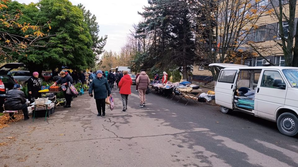 Николай Михайлов: В Старобешево состоялась выездная торговая ярмарка
