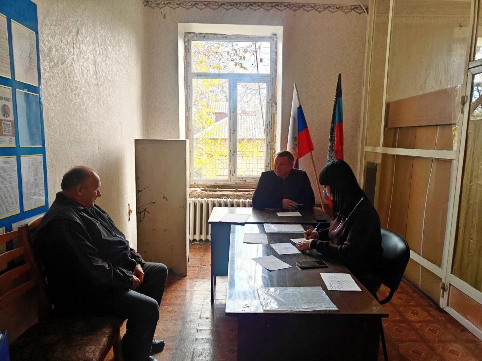 Сергей Ермаков: 22 октября провел личный прием граждан