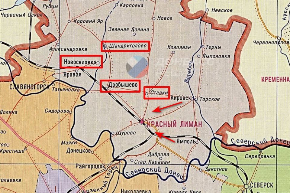 В районе Красного Лимана и его окрестностей продолжаются бои в «серой зоне»