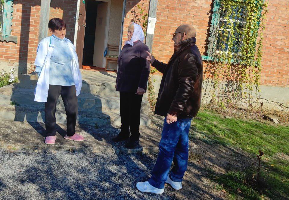 Начальник Успенского территориального отдела Сергей Шпорт встретился с жителями с. Григорьевка