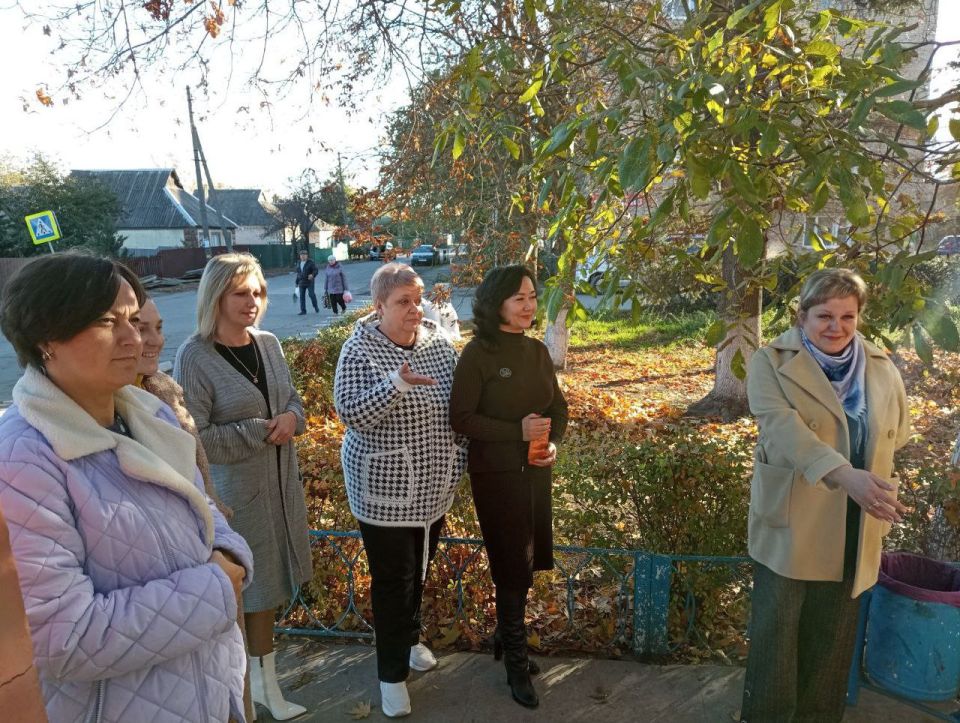 Руководитель Общественного совета Александр Горянный встретился с трудовым коллективом Амвросиевского участка Единого регионального фонда по управлению многоквартирными домами